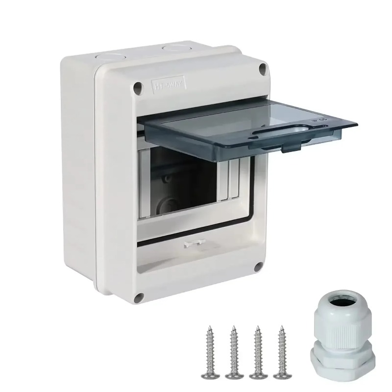 Outdoor Power Distribution Box - Scatola Elettrica Impermeabile a 2/3/5/8 Vie,