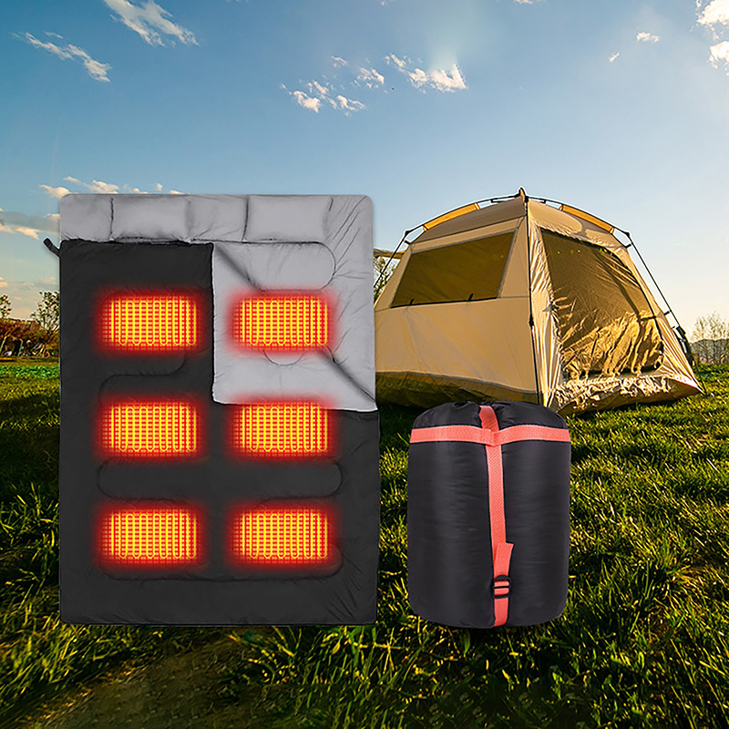 Outdoor Power Pedestal - Sacco a pelo doppio riscaldamento da
