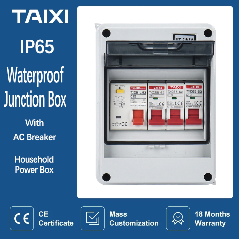 Outdoor Power Distribution Box - Scatola di distribuzione elettrica impermeabile MCB