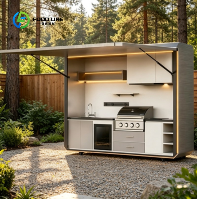 Cucina Esterna in Acciaio ad E - Outdoor Kitchen Power recensione e prezzo