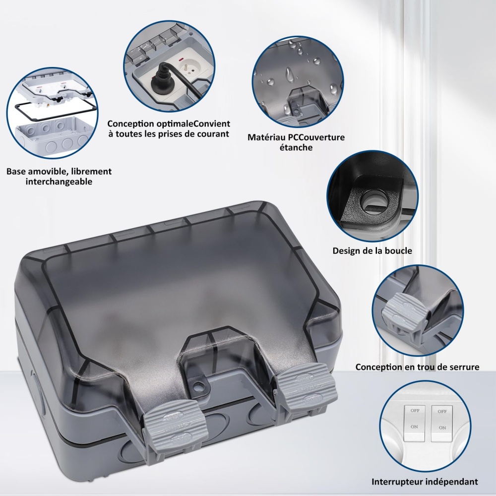 Presa esterna EIOMR Francia IP - Outdoor Power Outlet Box recensione e prezzo