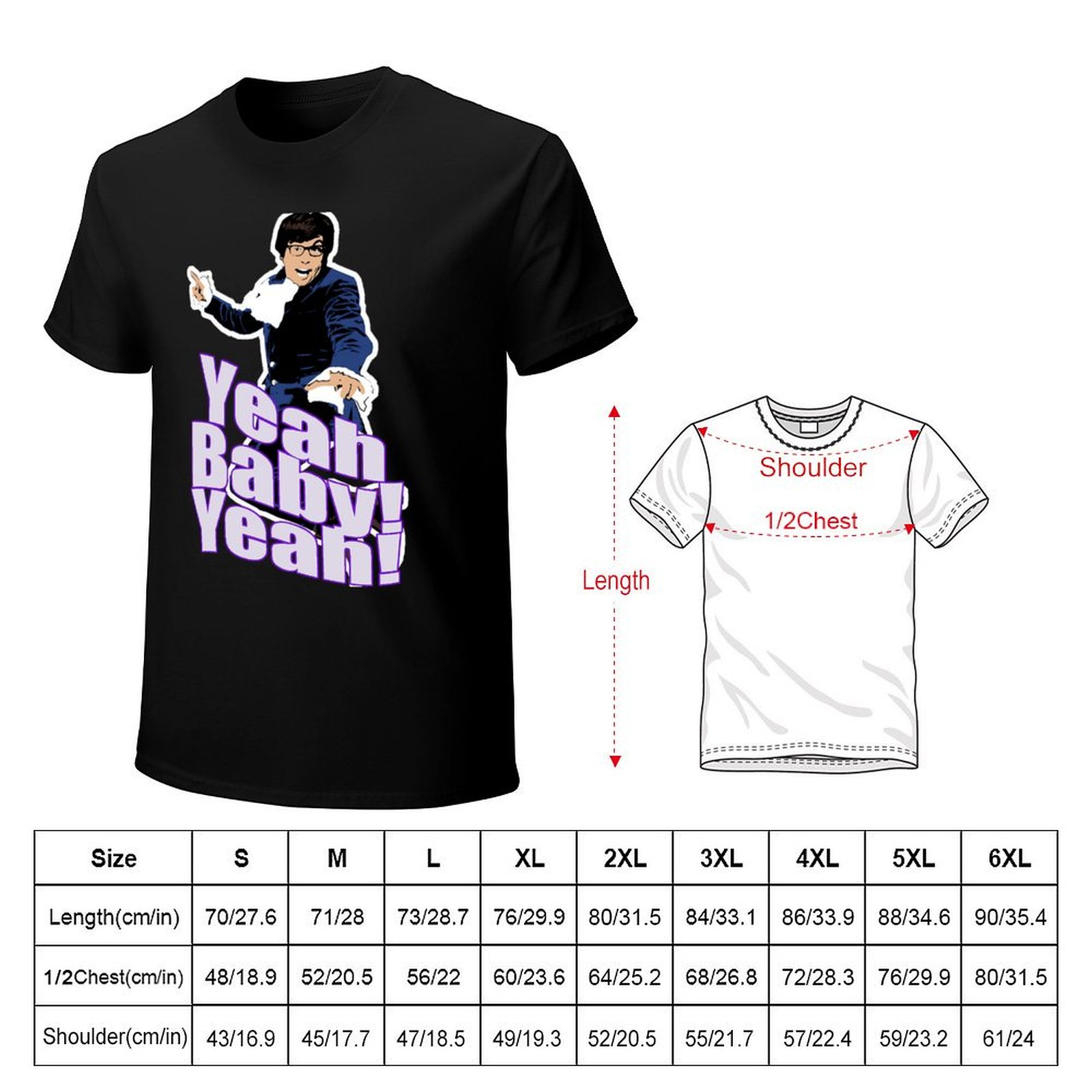 Austin Powers Yeah Baby Yeah T - Outdoor Power Austin recensione e prezzo