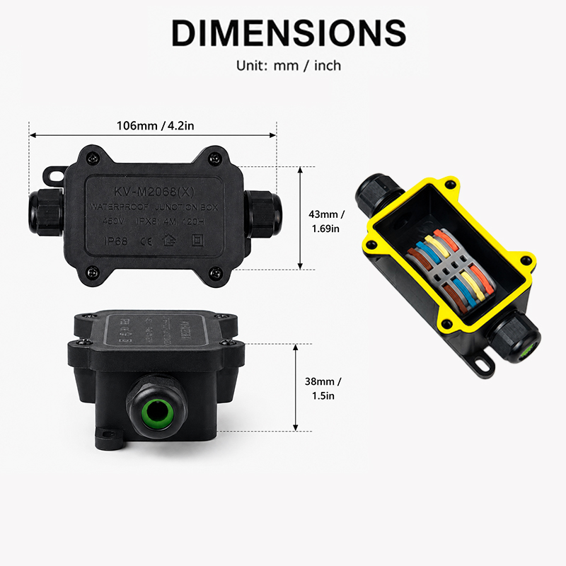 Scatola di Giunzione Impermeab - Outdoor Power Outlet Box recensione e prezzo