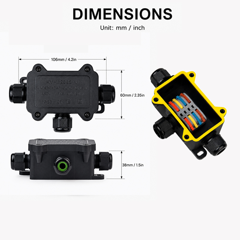 Scatola di Giunzione Impermeab - Outdoor Power Outlet Box recensione e prezzo