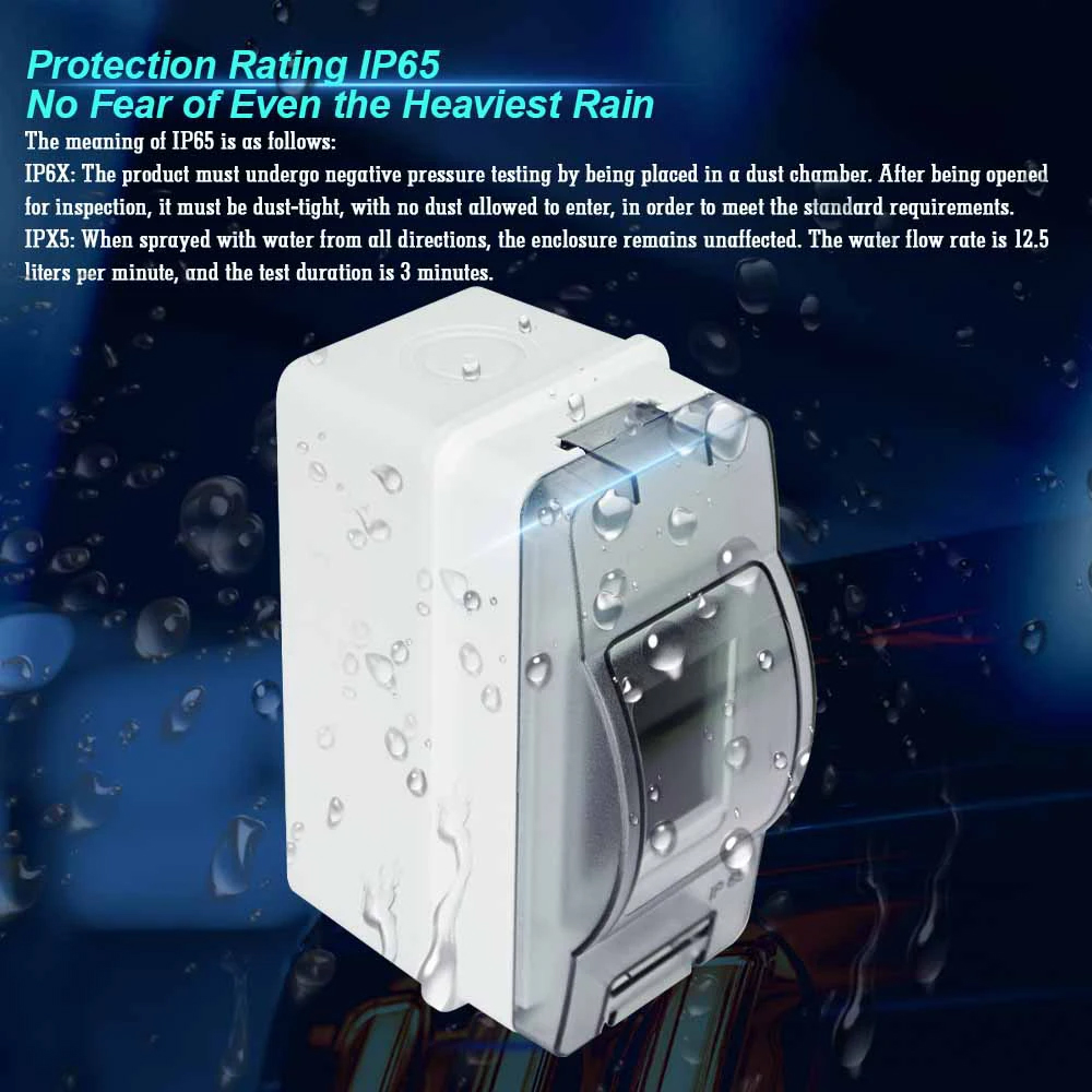 HT-2 IP65 Scatola di distribuz - Outdoor Power Outlet Box recensione e prezzo
